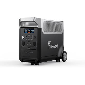 Портативна електростанція FOSSiBOT F3600 Pro 3840Wh, розширювана 3,8-11,5 кВт-год, LFP батарея на 6500 циклів, 2000W PV вхід, 3600