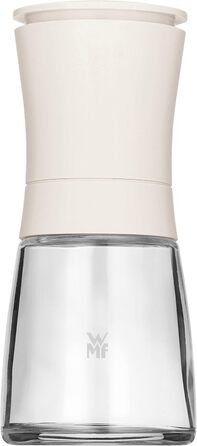 См, без наповнення, млин для спецій, керамічний подрібнювач, пластик, скло, білий Одинарний, 14