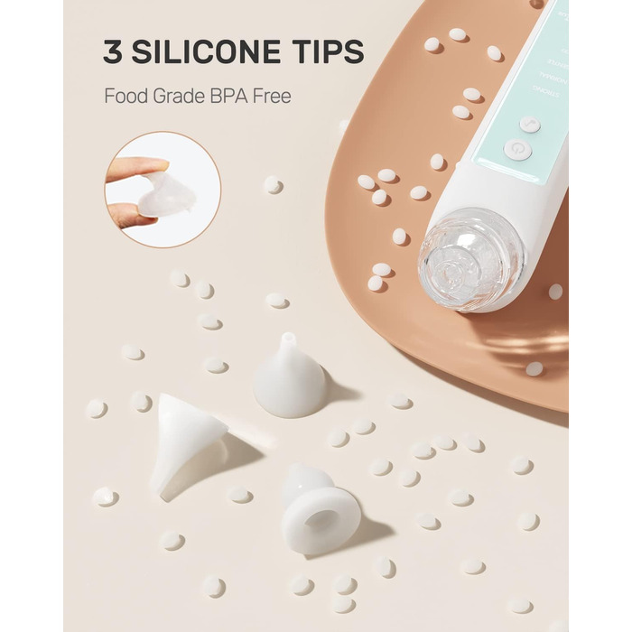 Назальний аспіратор дитячий, назальний аспіратор дитячий електричний, електричний назальний аспіратор дитячий пилосос перезаряджає