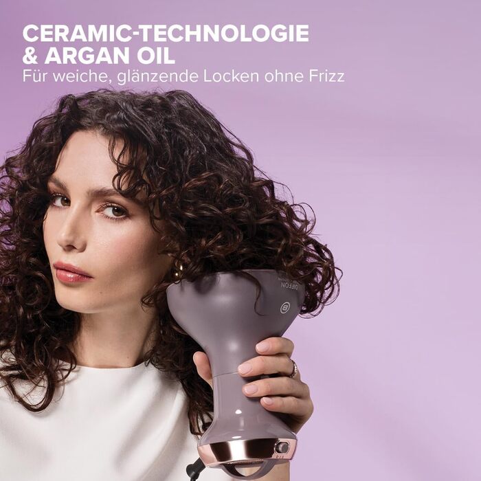 Дифузор для кучерявого волосся Bellissima Diffon Ceramic & Argan для визначених, блискучих та зволожених локонів, антифриз-ефект, керамічне покриття та арганова олія