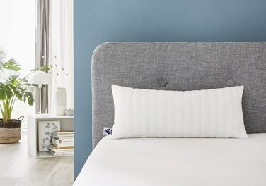 Подушка Irisette Vitamed - Зроблено в Німеччині - Подушка зі знімним чохлом з чистої бавовни, 40 x 80 см, сертифікована Oeko-Tex 40 x 80 см - комплект з 1 предмета