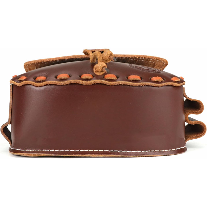 Багатофункціональний шкіряний поясний мішок EDC Організатор сумка пожежний стартер тримач для виживання на відкритому повітрі кемп