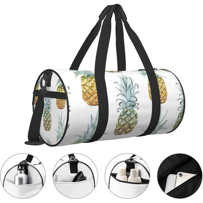 Спортивна дорожня сумка Runde Reisetasche Fashion Pines для чоловіків та жінок