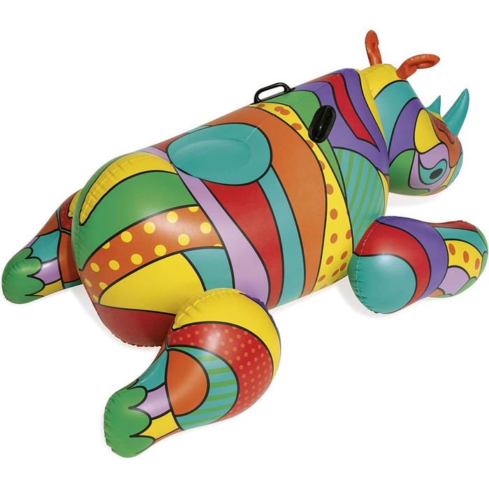 Плаваюча тварина Bestway, POP Rhino, 201 x 102 см