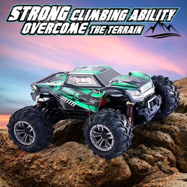 З дистанційним керуванням Електричний автомобіль на радіоуправлінні 26 км/год Високошвидкісний 120 RC Monster Truck 2,4 ГГц Гоночн