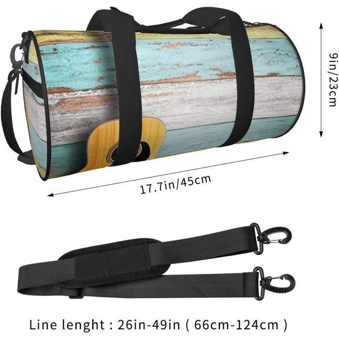 Універсальна дорожня сумка, стильна гітара, спортивна сумка для чоловіків та жінок, сумка-мішок, спортивна сумка