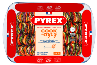 Форма для запікання Pyrex, 40х27х7 см (4.9 л) (7092327)