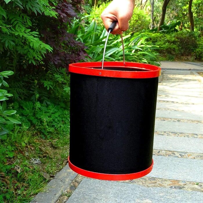 Складане відро, складне відро Oxford 2000D - підходить для кемпінгу, спорту на свіжому повітрі, домашнього використання, миття автомобіля - відро для води об&39ємом 12 л