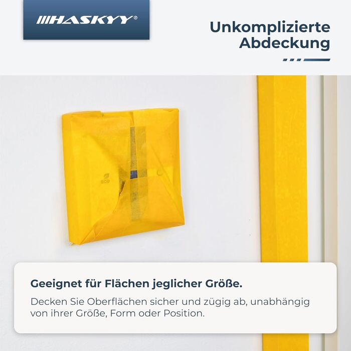 Малярська стрічка HASKYY Goldband 20 шт. малярська стрічка 30 мм x 50 м професійна малярська стрічка малярська стрічка клейка стрічка васі-стрічка золота паперова стрічка самоклейка