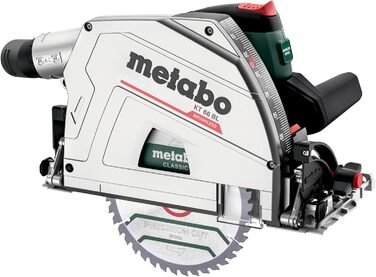 Портативна циркулярна пила Metabo KT 66 BL 1200 Вт, макс. глибина різання 66 мм, з безщітковим двигуном, для точних результатів рі