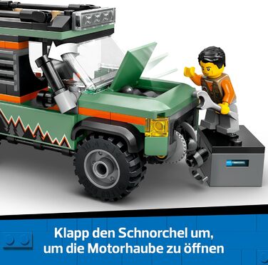 Конструктор LEGO City Offroad Off-Road Vehicle 60447, 221 деталь, позашляхова тематика