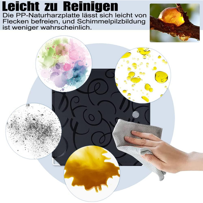 Система полиць, вставний стелаж із пластику, шафа з дверима та рейкою для одягу, шафа для спальні, комбінована шафа для одягу, книг, іграшок (20 кубиків, білий та чорний)