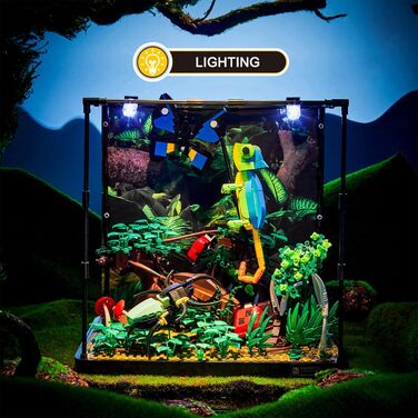 Конструктор ENJBRICK Flower Insect Tank Construction Set 1038, 1284 деталі