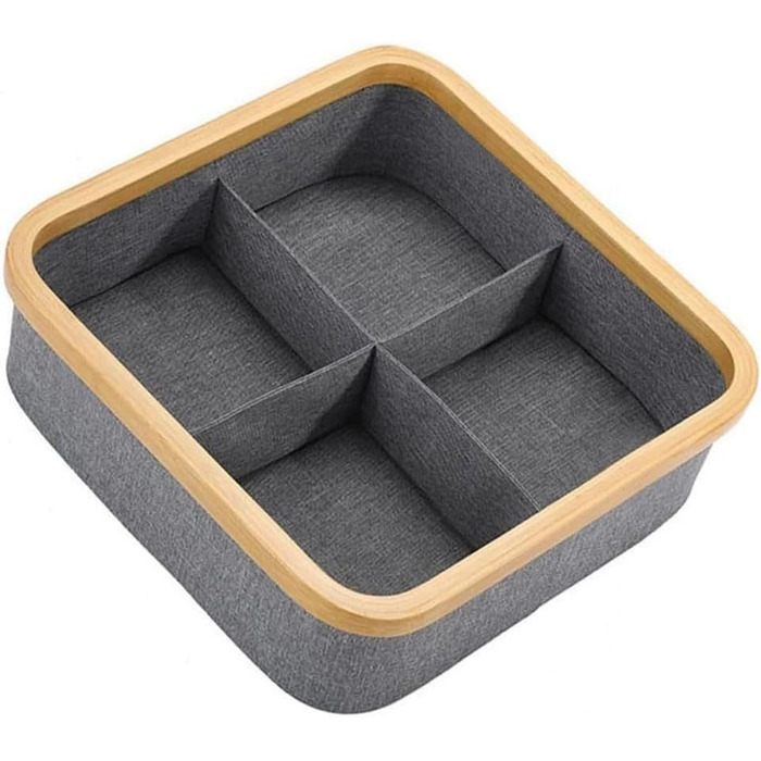 Коробка для зберігання тканини, для дому, гардеробу, штабельована, для сортування футболок, штанів та спідньої білизни
