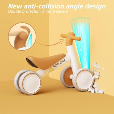 Дитячий велосипед-балансир KORIMEFA від 1 року, іграшка-балансир для дітей 10-24 місяців, перший велосипед-балансир Ультралегкий д