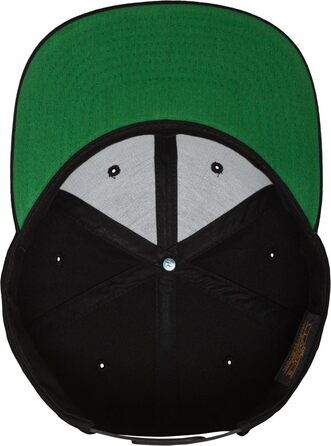 Flexfit Unisex Classic Snapback One Size Black, Flexfit Unisex Classic Snapback One Size Black