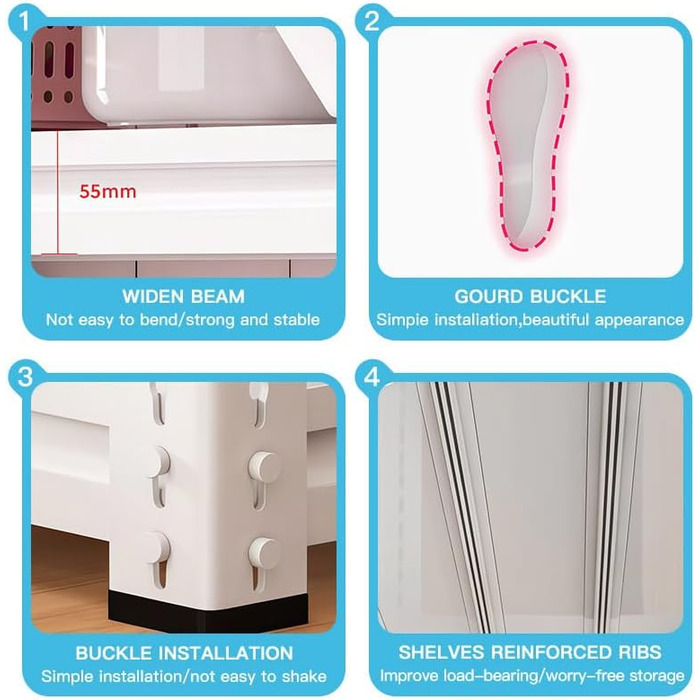 Металева вулична стелажна стійка для зберігання речей з отвором у формі гарбуза, загальна вантажопідйомність 900 кг - 80x35x180 см, 5 полиць (180 кг/полиця) - Біла, для гаража 80*35*180*5 Біла