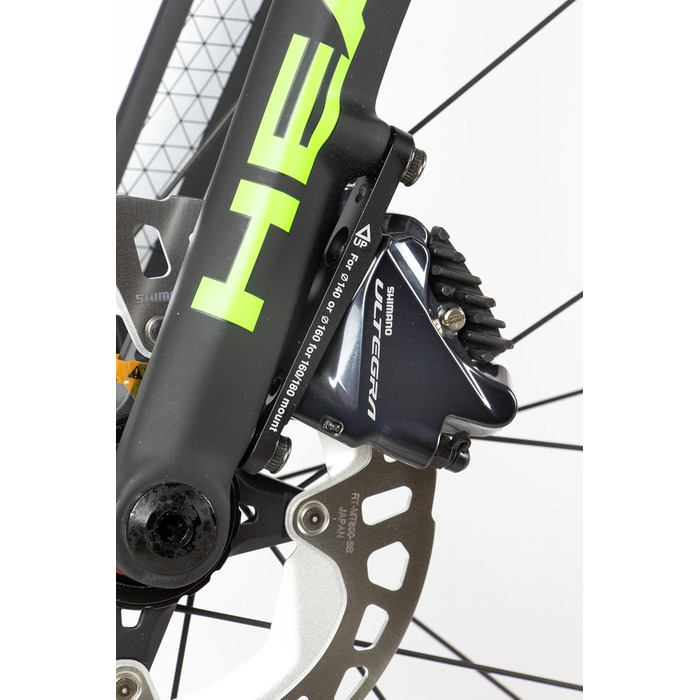 Унісекс-велосипед Head I-Speed Race для дорослих, матовий чорний/зелений 52