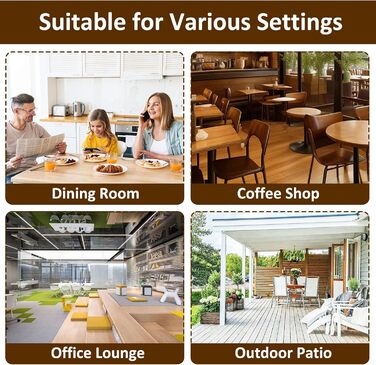 Обідній комплект із 4 стільцями, маленький круглий обідній стіл 90 см, для 4-6 осіб, для їдальні, кухні, вітальні, сучасні кухонні стільці (80 см сірого кольору)