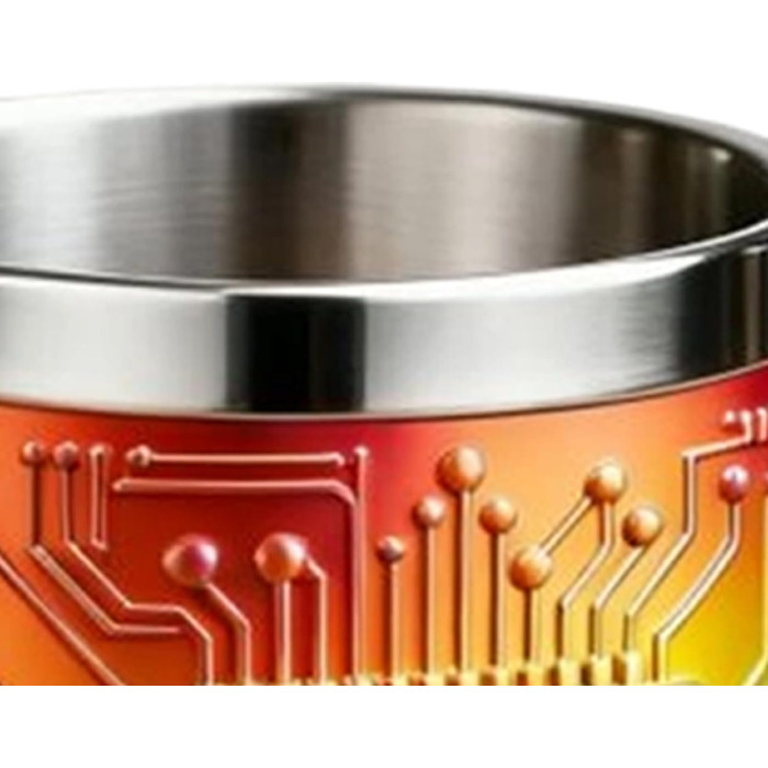 Універсальна кумедна кавова кружка, технологічна тема для вечірок, нержавіюча сталь, для чаю, холодної води, походів, ігор, дому, кемпінгу, вечірки