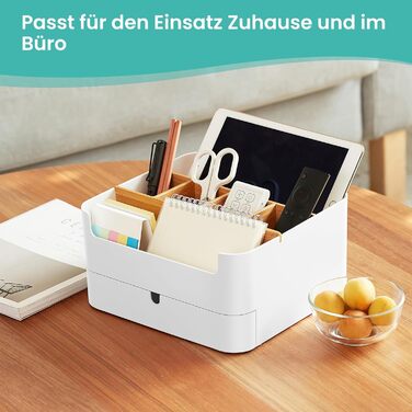 Організатор для косметики, зберігання косметики, контейнер для косметики, високоякісна багатофункціональна бамбукова косметичка з