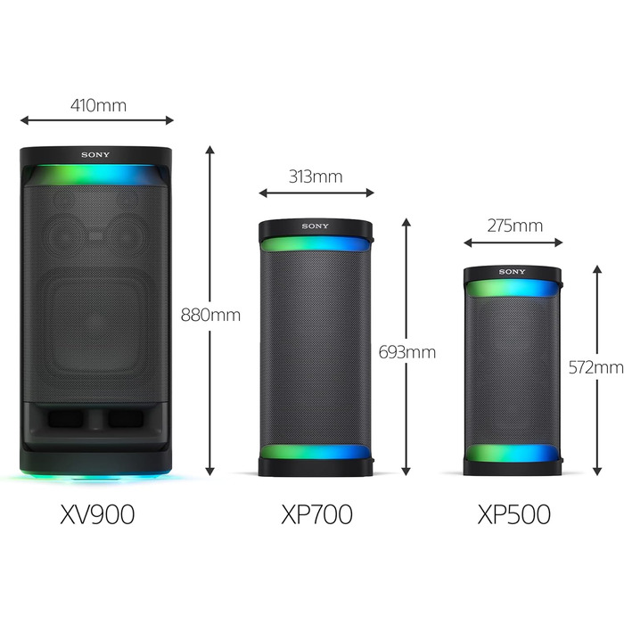 Потужна Bluetooth колонка для вечірок з всеспрямованим звуком (підсвічуванням, для використання в приміщенні і на вулиці, акумулят