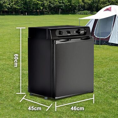 Холодильник для будинку на колесах, газовий холодильник кемпінговий, холодильник 12В 230В газовий для каравану, будинку на колесах