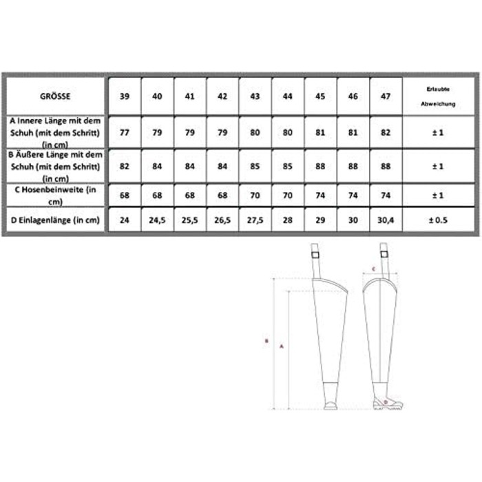 Чоботи для ходьби з натуральної гуми, штани для ходьби з натуральної гуми, штани для риболовлі, штани для ставка 45 - 29 см чорні