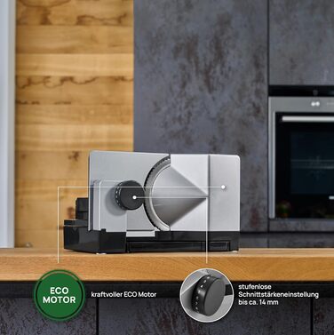 Електричний нарізувач їжі та хліборізка для лівшів, зроблено в Німеччині, 18