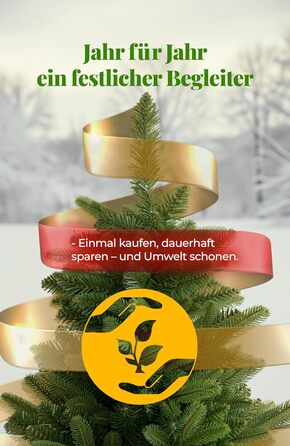 Штучна ялинка 180 см темно-зелена 4smile