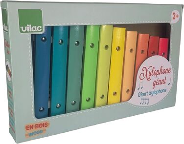 Ксилофон Vilac VIL8359 Rainbow Ксилофон сортова деревина, M