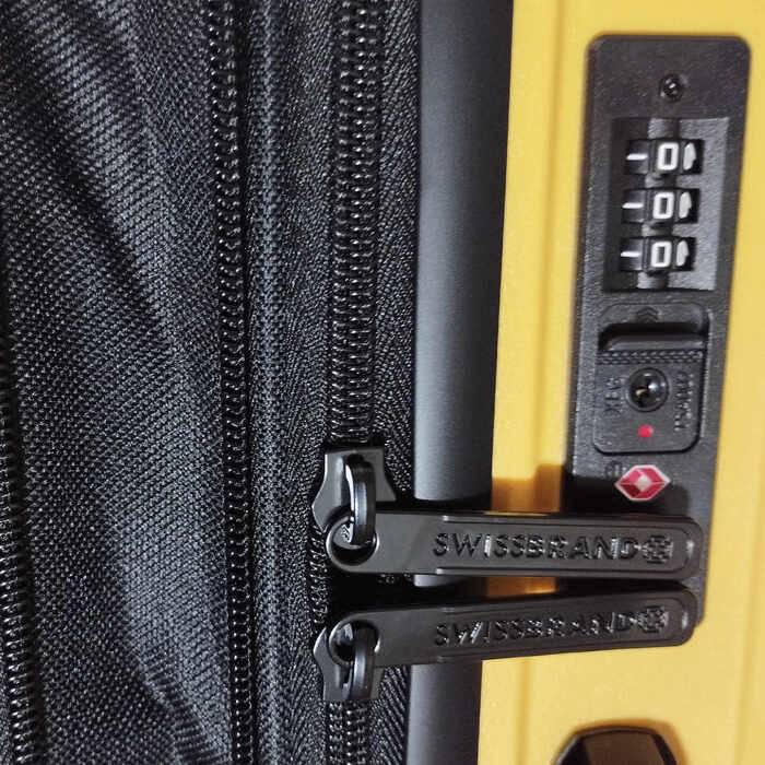 Валіза Swissbrand Eden (M) Yellow (SWB_LHEDE002M)