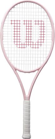 Ракетка для піклболу Wilson рожево-біла, розмір 4-1/8 (1)
