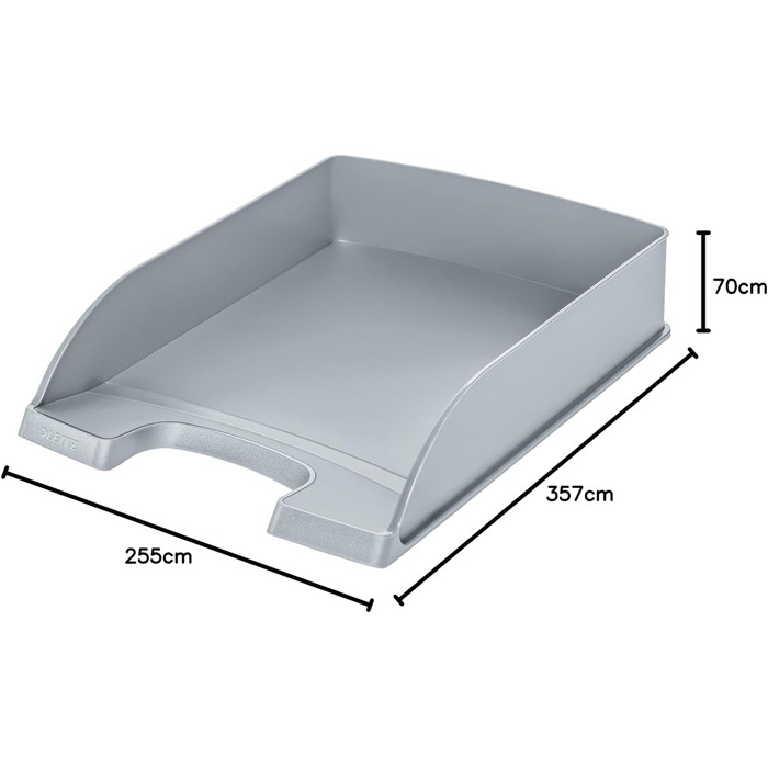 Лоток для листів Leitz стандартний A4, упаковка з 5 шт. , серія Plus, 52270095 (сірий, )