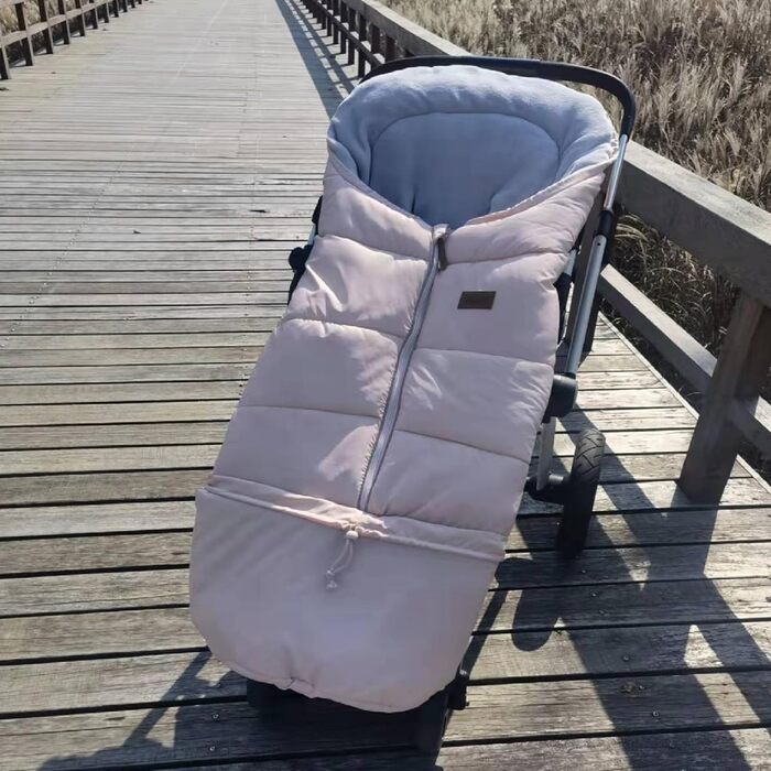 Універсальний килимок для дитячих колясок, 0-5 T, водонепроникний, міцний, кораловий фліс, вимпельний ланцюжок, коляска, люлька, з