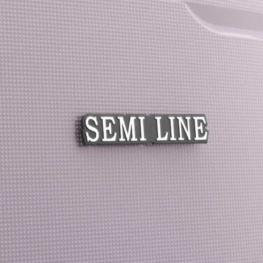 Валіза Semi Line 20' (S) Light Pink (T5793-1)