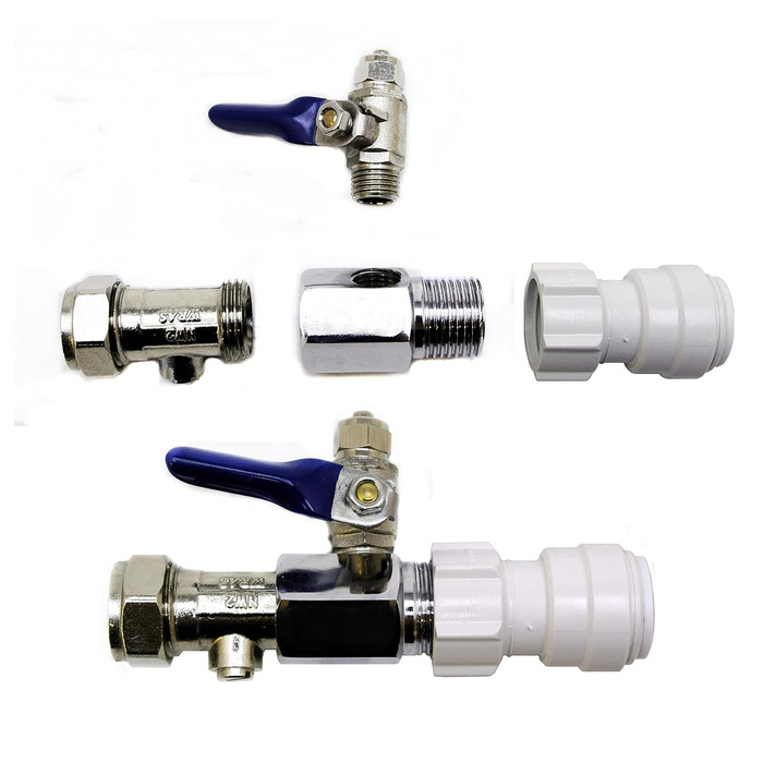 Система зворотного осмосу Finerfilters для питної води під раковиною (50GPD) для дому, видаляє до 99 забруднень для отримання найкращої питної води (5-ступенева)