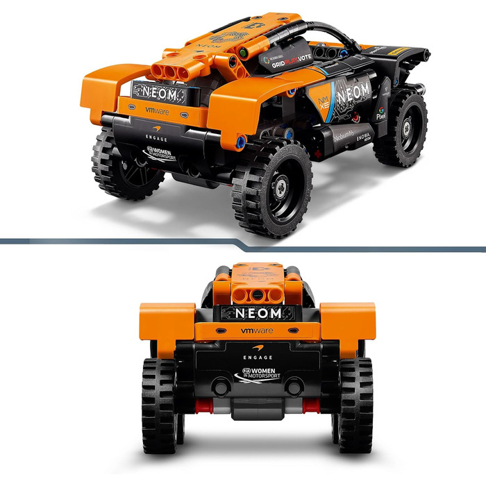 Конструктор LEGO Technic 42166, Гоночний автомобіль NEOM McLaren Extreme E, 252 деталі