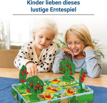 Маленькі яблука - Колекціонерська гра для дітей, збирання яблук для 2-4 гравців віком 4-7 років, 22236 -