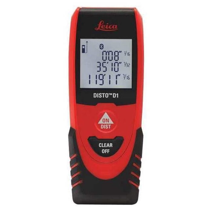 Лазерний далекомір Leica DISTO D1 з Bluetooth (підтримка додатка), серія D базові функції
