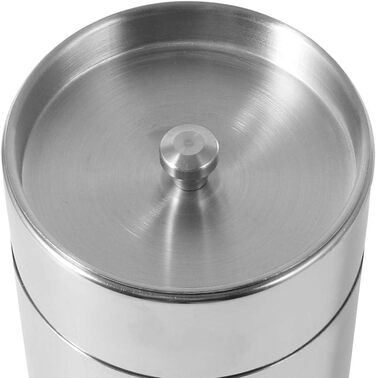 Банки для чаю, розсипний чай з нержавіючої сталі, бляшанки для чаю, бляшанки для солі, банки для зберігання, контейнери для кавових зерен, бляшанки для спецій, контейнери для зберігання харчових продуктів з кришками для кави, цукру, спецій, горіхів тощо.