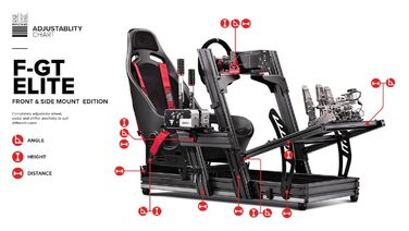 Next Level Racing F-GT Elite Front & Side Mount Edition, Next Level Racing F-GT Elite Front & Side Mount Edition
