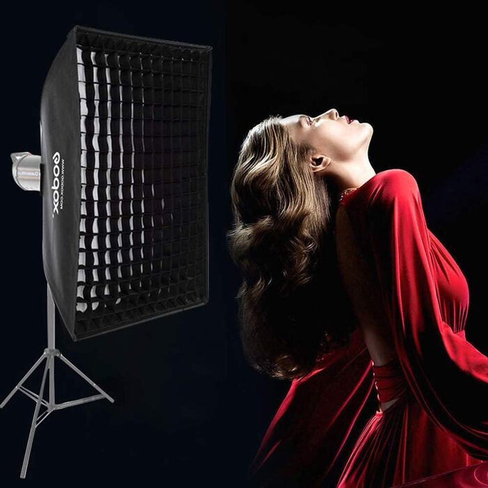 Прямокутний софтбокс Honeycomb Grid Softbox з Bowens для портретної студії Blitz Speedlite Softbox (SB-FW70X100), 70X100