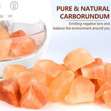 Аромадифузор, полумя зволожувача Glovios 200 мл, дифузор ефірних олій із функцією синхронізації, ароматична лампа для домашнього офісу, ароматична йога, безводне автоматичне відключення/низький рівень шуму (білий)