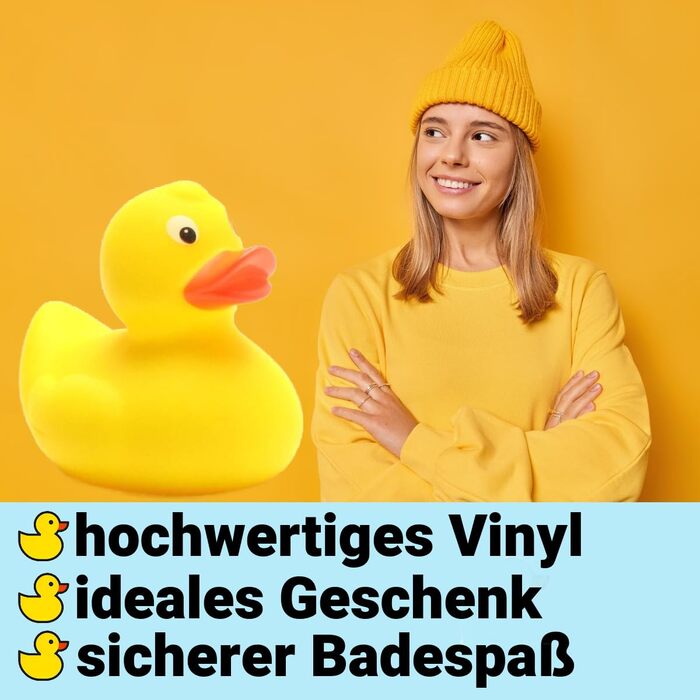 Класика серед гумових качечок I Rubber duck IL 8,5 см I Подарунок дітям I Подарунок колекціонерам