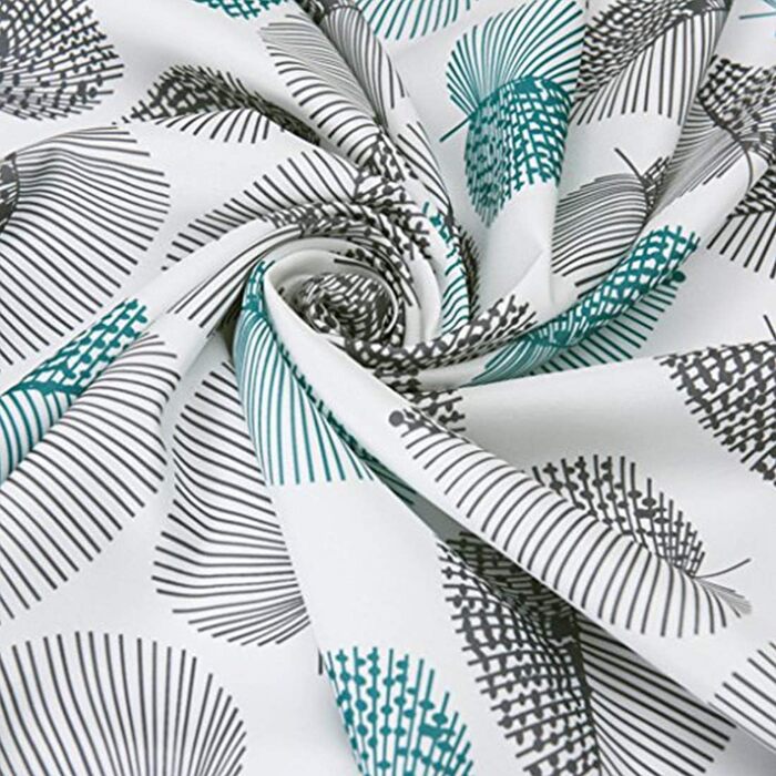 Скатертина квадратна миється Оксфордська тканина Водонепроникна Легкий догляд Прикраса столу для садової кімнати М'ята 140 х 180 с