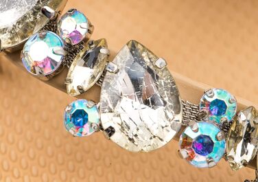 Бежевий - Жіночі літні шльопанці-шльопанці mooilo з бежевими стразами (вишиті вручну) - Ультрам&39яка підошва - Дизайн, зроблено в Німеччині, розмір 40 EU, Бежевий