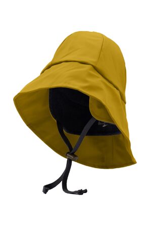 Водонепроникна шапка Mikk-line для дітей Дитяча шапка-дощовик із захистом від ультрафіолету та ремінцем для підборіддя Вітрозахисна та водонепроникна шапка для хлопчиків та дівчаток Фіолетова шапка для активного відпочинку на осінь та зиму, колір Sunflowe