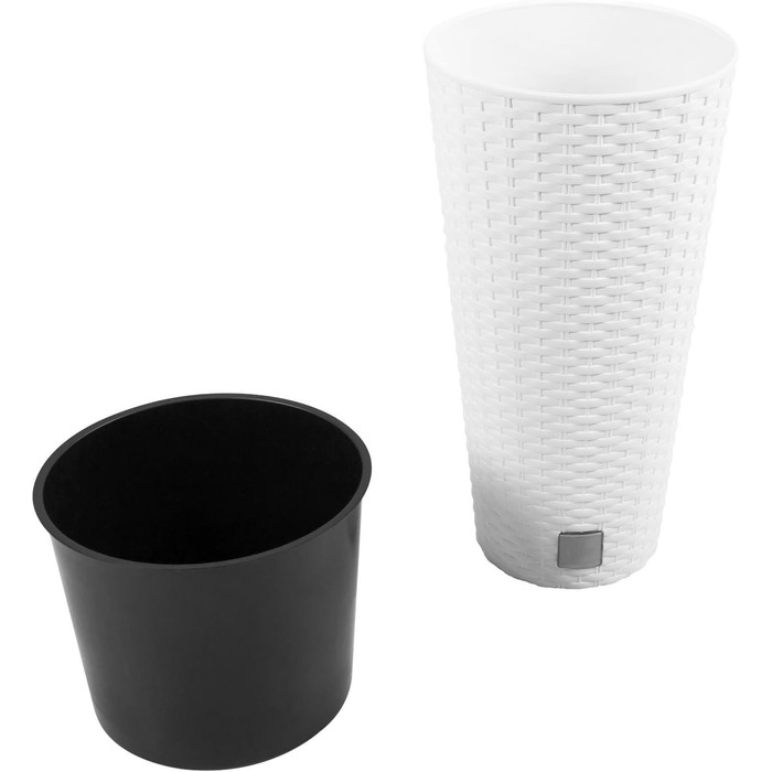 Каструля Time Cabinet об&39ємом 15,5 літрів зі вставкою 25 x 25 x 47,6 см білого кольору