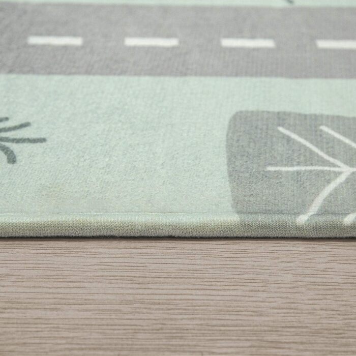 Дитячий килимок Килимок для дитячої кімнати Вуличний килимок Килимок для дитячої кімнати, розмір80x150 см, колірбірюзовий